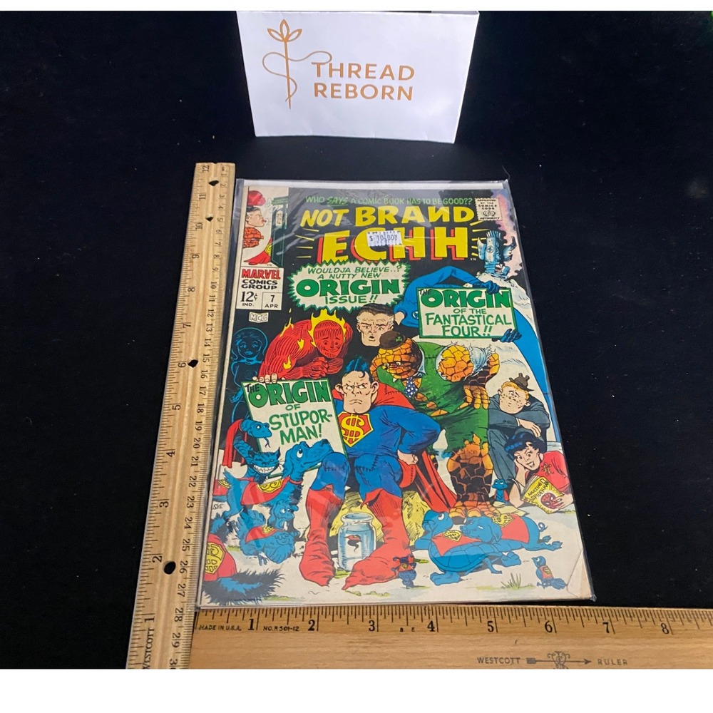 Not Brand Echh #7 Marvel Comic‎ Book April 1968 Origin Issue Key Book